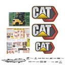 JUEGO DE CALCAS DE RESTAURACION PARA CAT GP25N PANAL