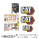 JUEGO DE CALCAS DE RESTAURACION PARA CAT GP30N PANAL
