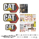 JUEGO DE CALCAS DE RESTAURACION PARA CAT GP35N PANAL