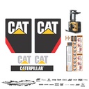 JUEGO DE CALCAS DE RESTAURACION PARA CAT ND3000H 
