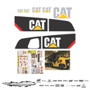 JUEGO DE CALCAS DE RESTAURACION PARA CAT PD12000 NVO