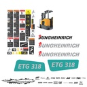 JUEGO DE CALCAS DE RESTAURACION PARA JUNGHEINRICH ETG318