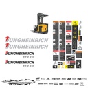 JUEGO DE CALCAS DE RESTAURACION PARA JUNGHEINRICH ETR335