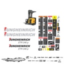 JUEGO DE CALCAS DE RESTAURACION PARA JUNGHEINRICH ETR346p