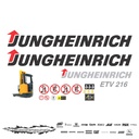 JUEGO DE CALCAS DE RESTAURACION PARA JUNGHEINRICH ETV216