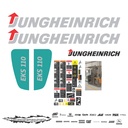 JUEGO DE CALCAS DE RESTAURACION PARA JUNGHEINRICH EKS110 NVO