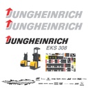 JUEGO DE CALCAS DE RESTAURACION PARA JUNGHEINRICH EKS308