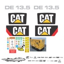 JUEGO DE CALCAS DE RESTAURACION PARA CAT DE13.5 NVO