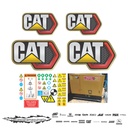 JUEGO DE CALCAS DE RESTAURACION PARA CAT DE13.5 PANAL