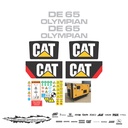 JUEGO DE CALCAS DE RESTAURACION PARA CAT DE 65 NVO