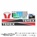 JUEGO DE CALCAS DE RESTAURACION PARA TEREX TA30 