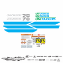 JUEGO DE CALCAS DE RESTAURACION PARA UNICARRIERS 70 ELECTRICO