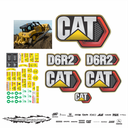 JUEGO DE CALCAS DE RESTAURACION PARA CAT D6R2 PANAL